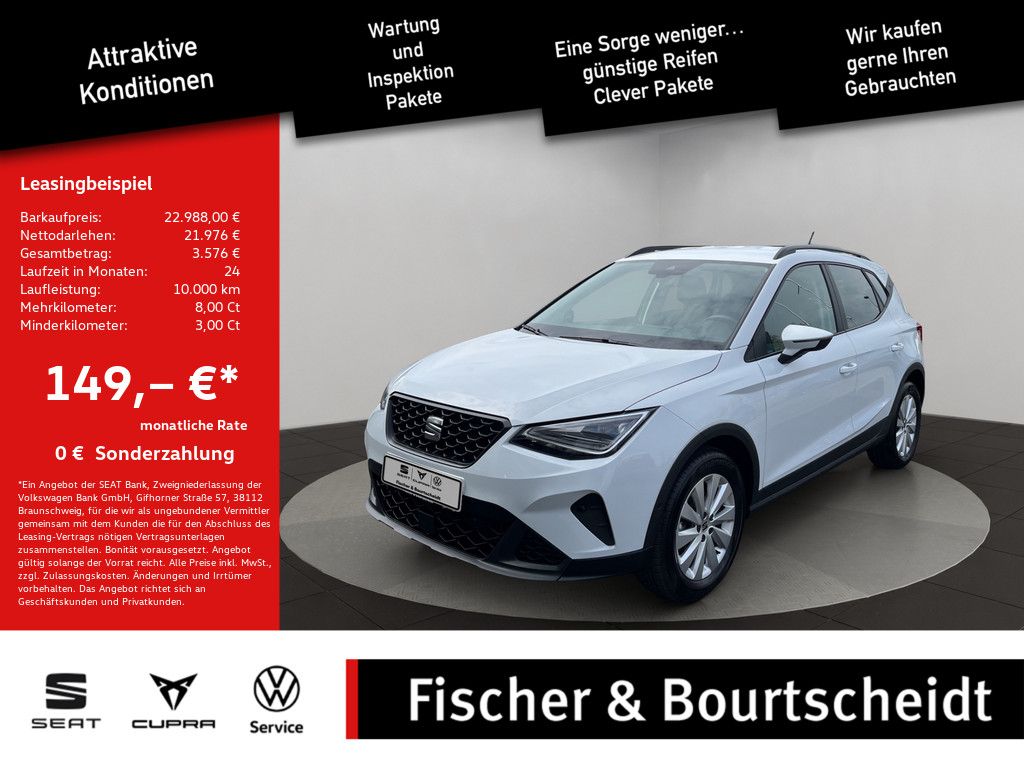 Seat Arona 1.0 TSI Style KAMERA NAVI ACC FACEL. LED