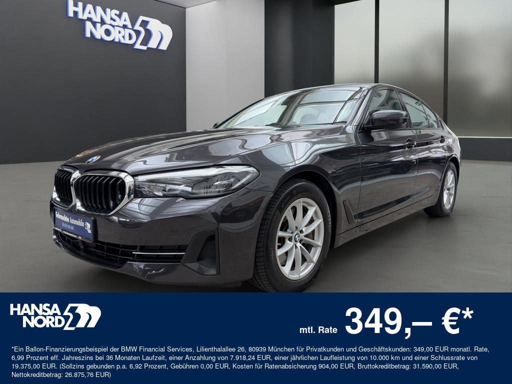 BMW 530d Lim. LED NAVI LEDER ACC KEYLESS KAMERA 17"