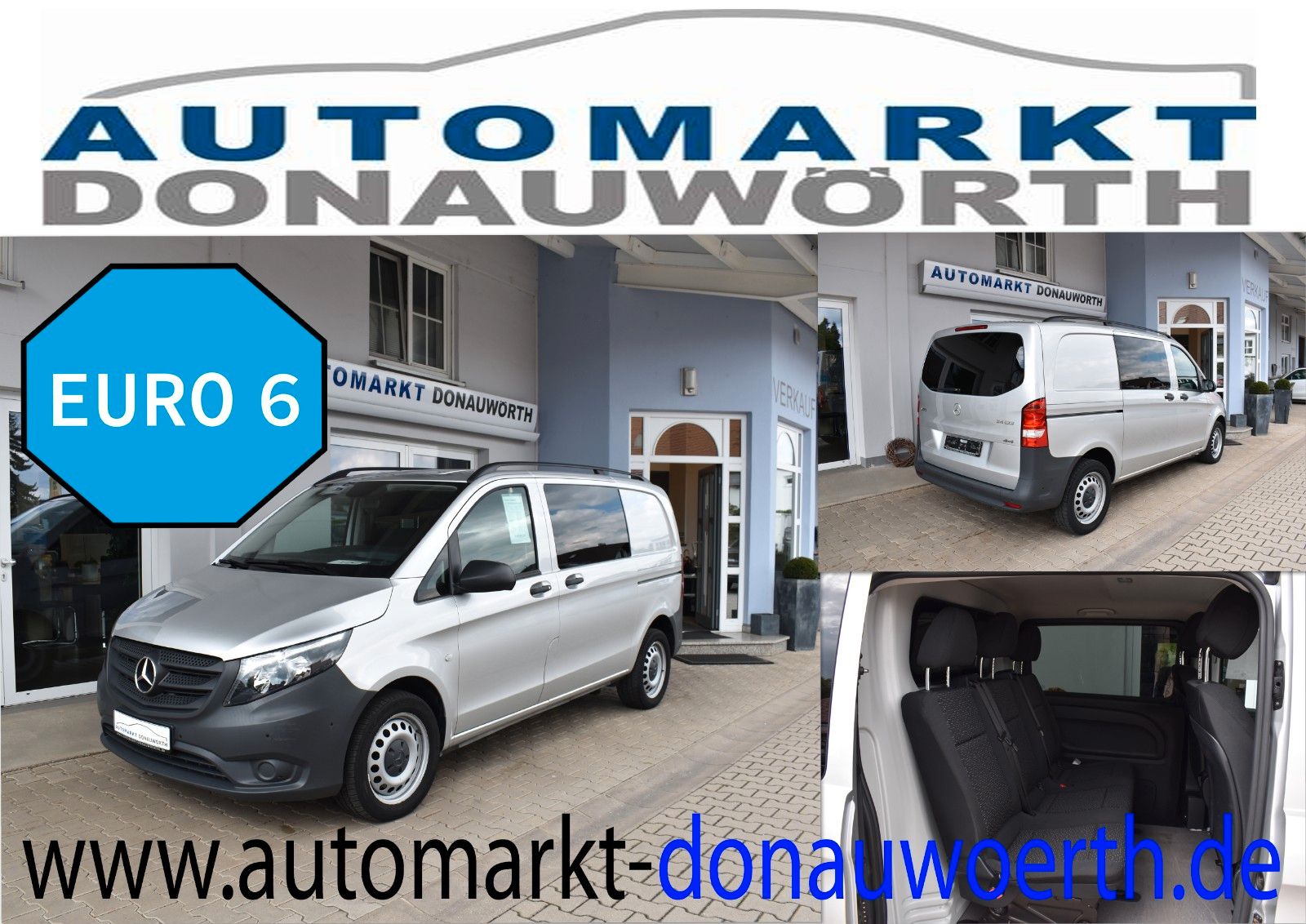 Mercedes-Benz Vito Mixto 114 CDI 4x4 Autom. kompakt 2 x Schieb