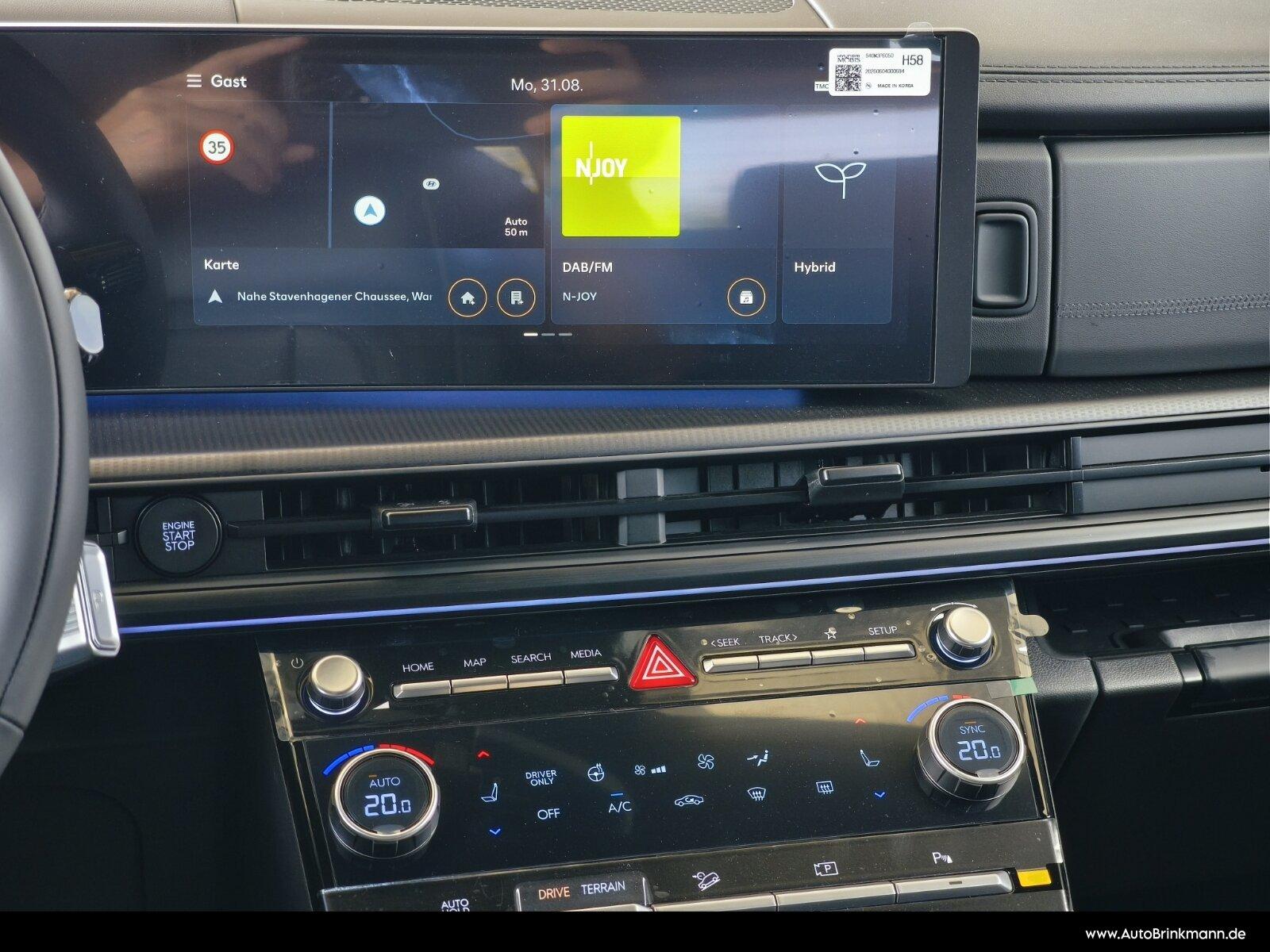 Hyundai Santa Fe 1.6T-GDI Blackline HEV 5-Sitzer Navi