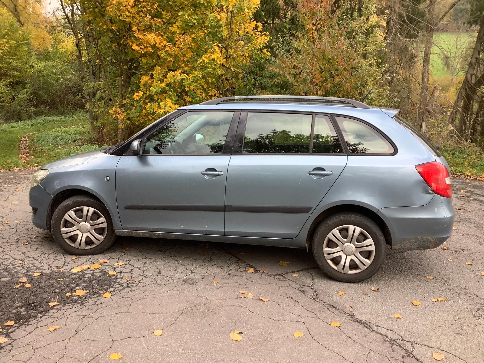 Skoda Fabia 2010 — rear view