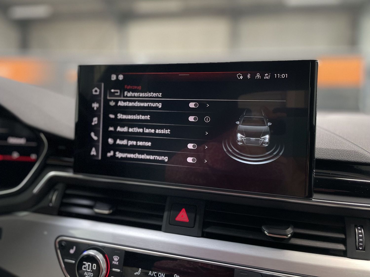 Fahrzeugabbildung Audi A4 40 TDI quatt. 3x S-Line #Matrix#Virtual#ACC