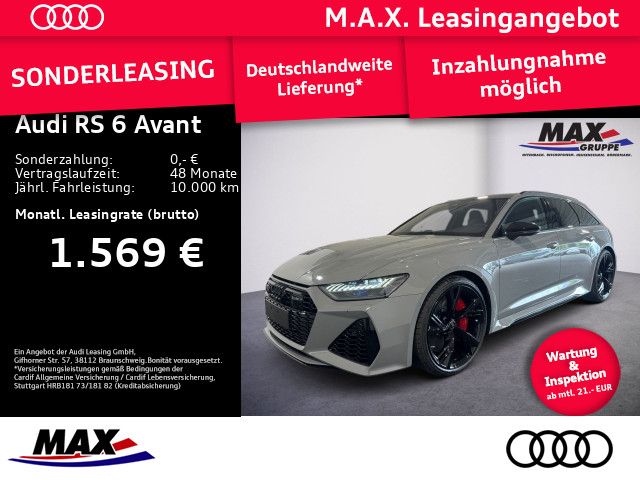 Audi RS 6 Avant MATRIX+SITZBEL+AHK+KERAMIK+LM22