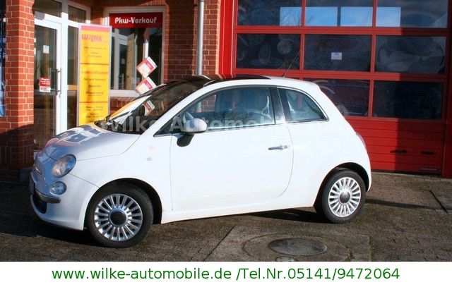 Fiat 500 Lounge+1.Hand+Automatik+Klima+70.000 KM+Pano