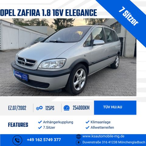 Opel Zafira 1.8 16V Elegance*Automatik*7Sitzer*TÜV