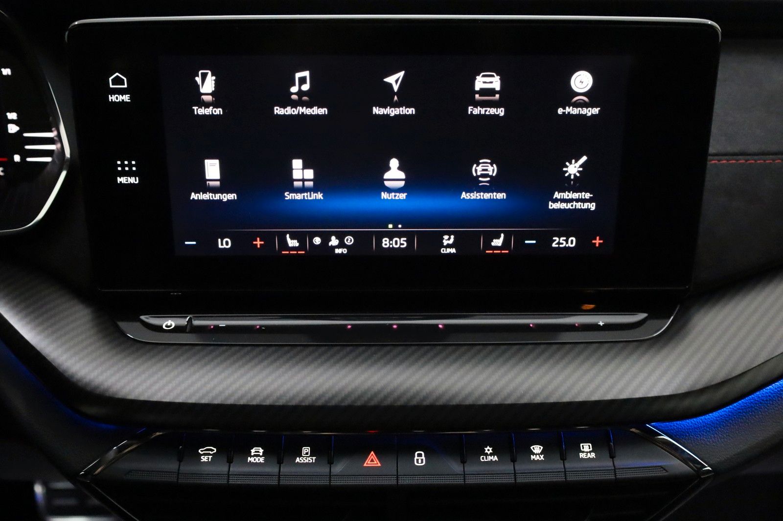 Fahrzeugabbildung SKODA Octavia Combi RS iV,Navi,Kamera,4xSH,HUD,Pano+WR