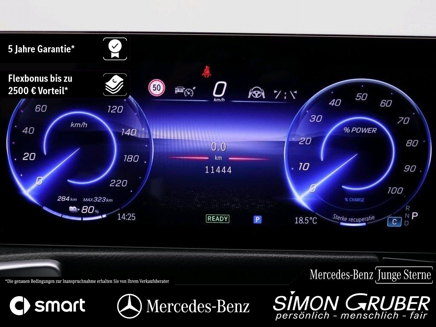 Fahrzeugabbildung Mercedes-Benz EQB 300 4M AMG Pano HUD Burm Fahrassist 7Sitze