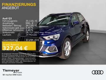 Audi Leasingangebot: Audi Q3 35 TFSI ADVANCED NAVI KAMERA ACC KEYLESS