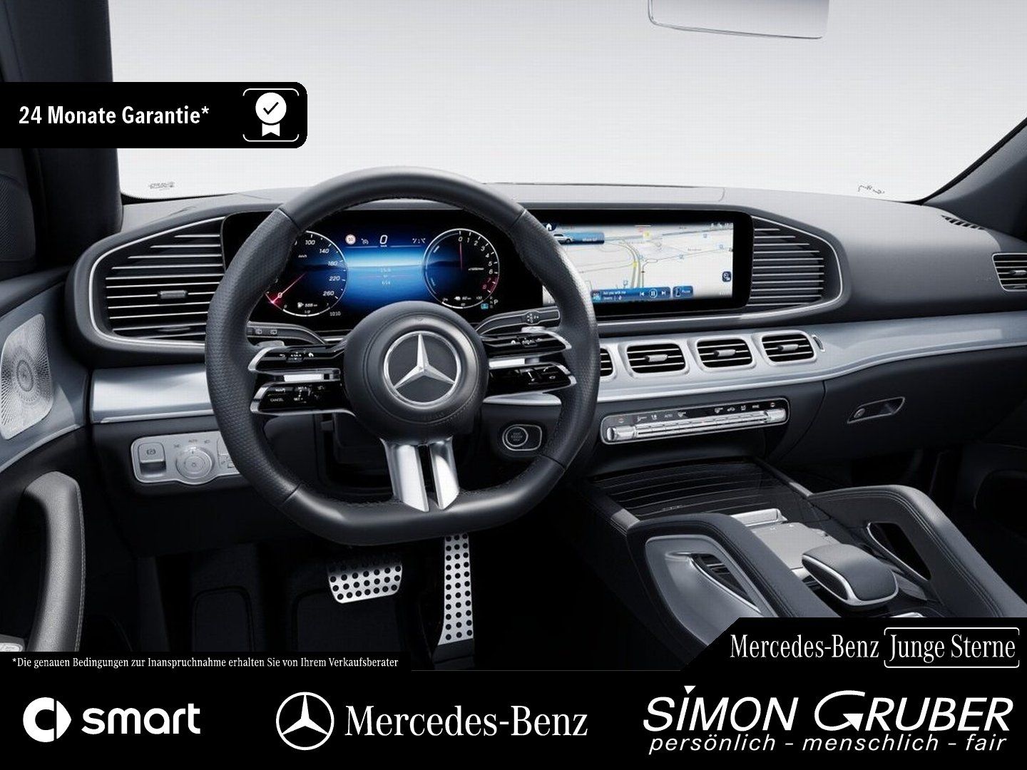 Fahrzeugabbildung Mercedes-Benz GLE 400 e AMG Night Pano Airmatic Burm MBeam 360