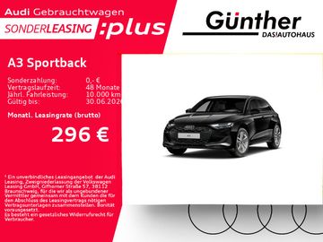 Audi Leasingangebot: Audi A3 Sportback 35 TFSI+WINTERRÄDER+EL SITZE+KAMERA
