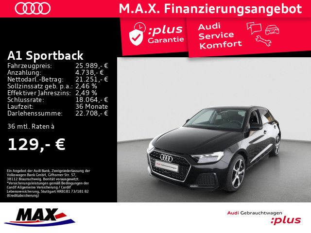 A1 Sportback 30 TFSI ADVANCED LED+KAMERA+ACC+DCP
