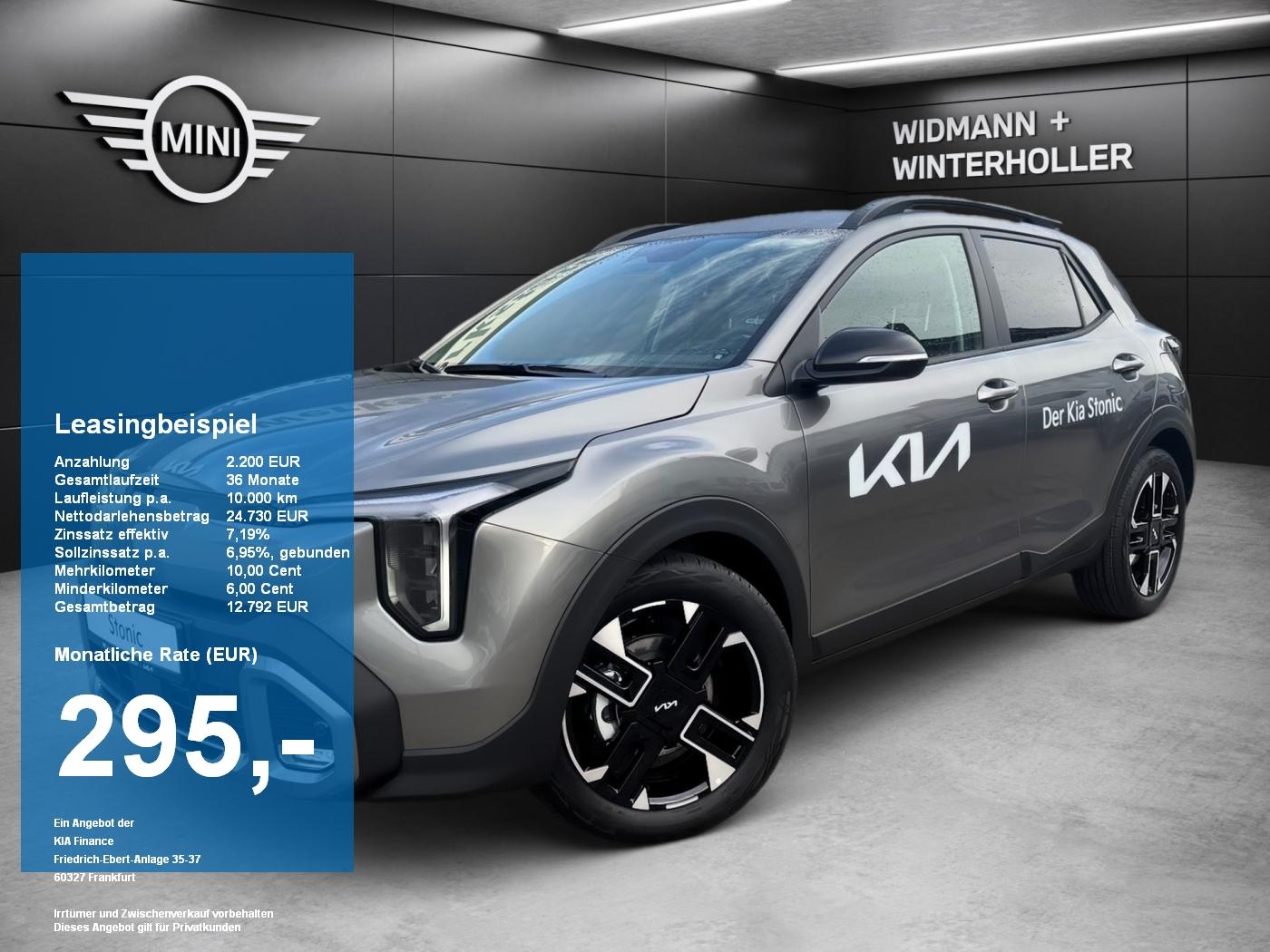 Kia Stonic 1.0T 115 48V DCT GT-Line 2xKlima AUT Kam.