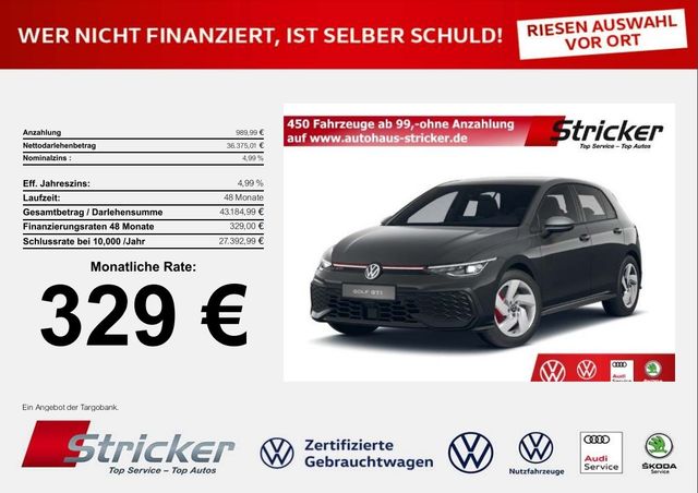 Volkswagen Golf  GTI 2.0 TSI 265 PS DSG 329,- mtl! RFK ACC