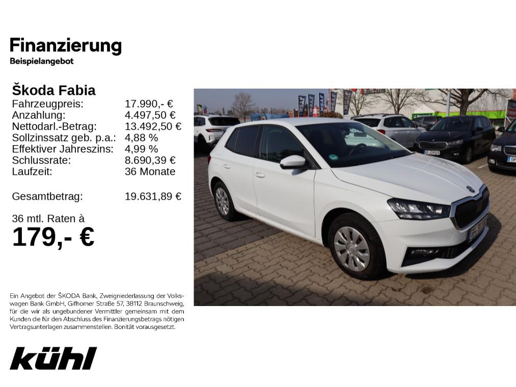 Skoda Fabia IV 1.0 MPI Selection