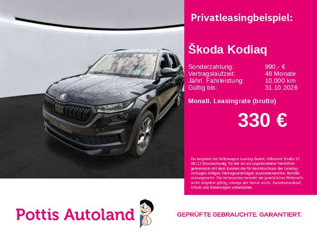 Skoda Kodiaq 2.0 TDI DSG 4x4 SPORTLINE STDHZG AHK NAVI