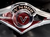 Kawasaki VN 900 Custom Vulcan nur 8.450 km! Ledercase! - KAWASAKI CHOPPER 900