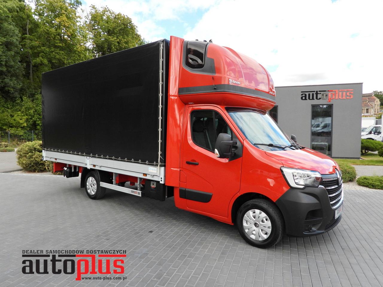 Renault MASTER PRITSCHE PLANE 10 PALETTEN WEBASTO