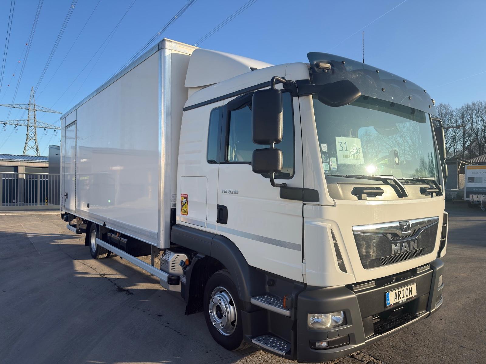 MAN TGL 8.190 4x2 BL Koffer/LBW/PALFINGER/AC/EU6d