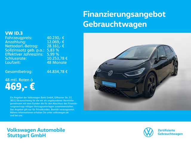VW ID.3 GTX Performance Navi Kamera Pano ACC SHZ