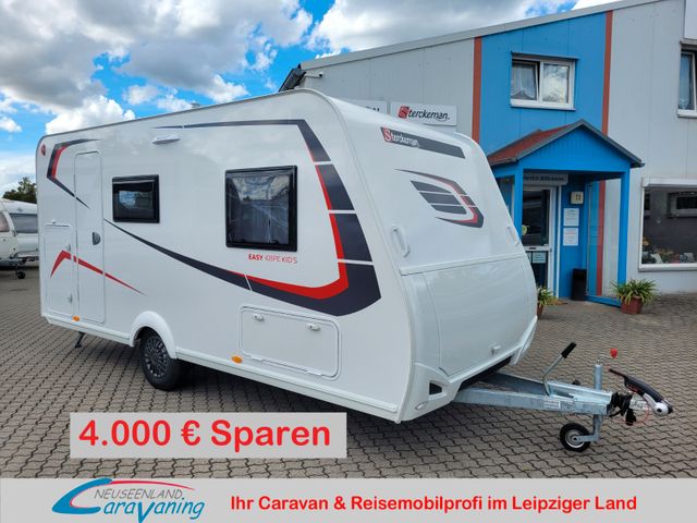 Neuseenland Caravaning Fahrzeugverkauf STERCKEMAN Easy 426 PE *Cosy+Safety Paket*4000€ sparen