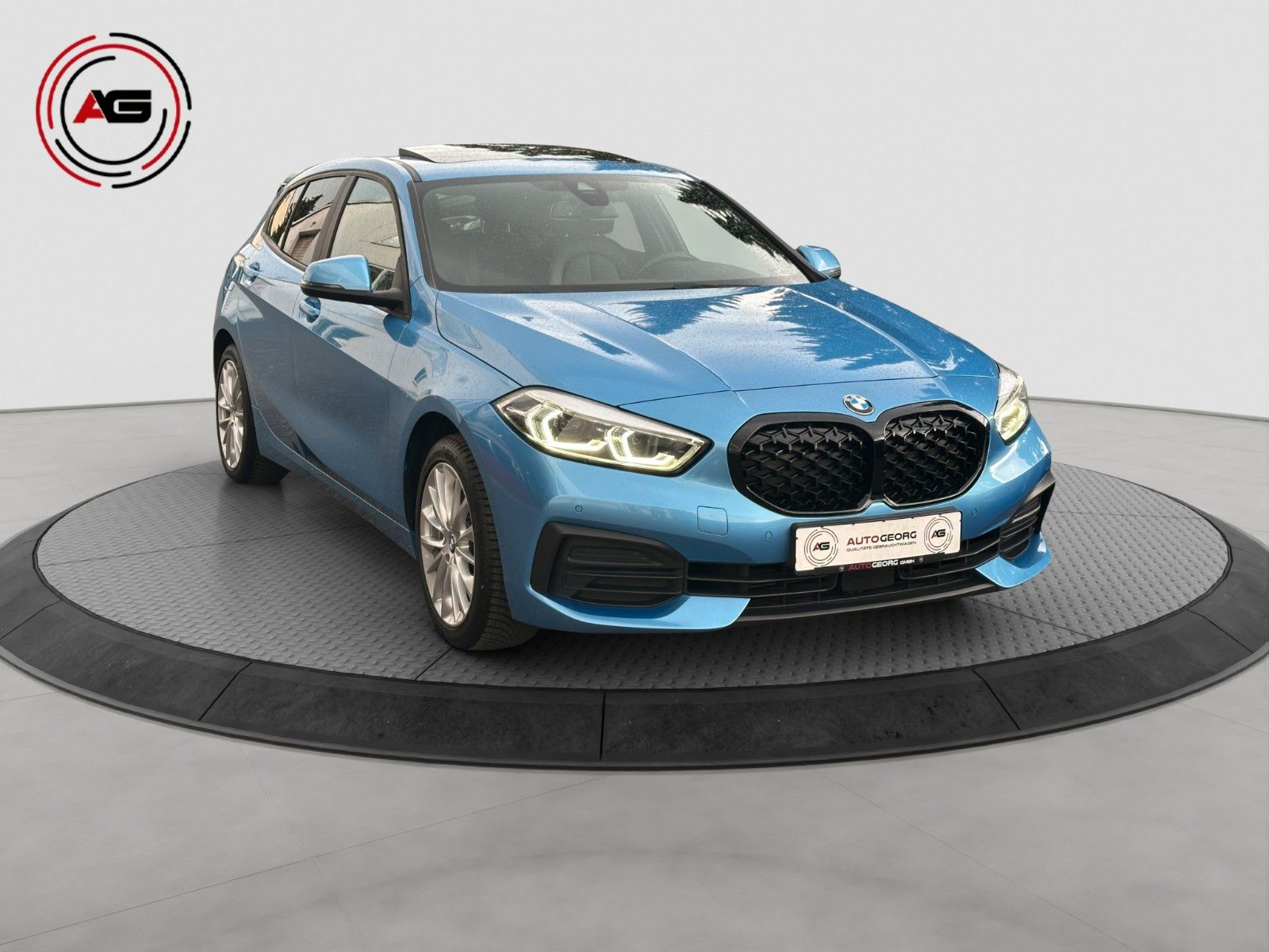 BMW 118d Adv. AUT. LC.PRO HUD PANO LEDER AHK KAMERA foto 8