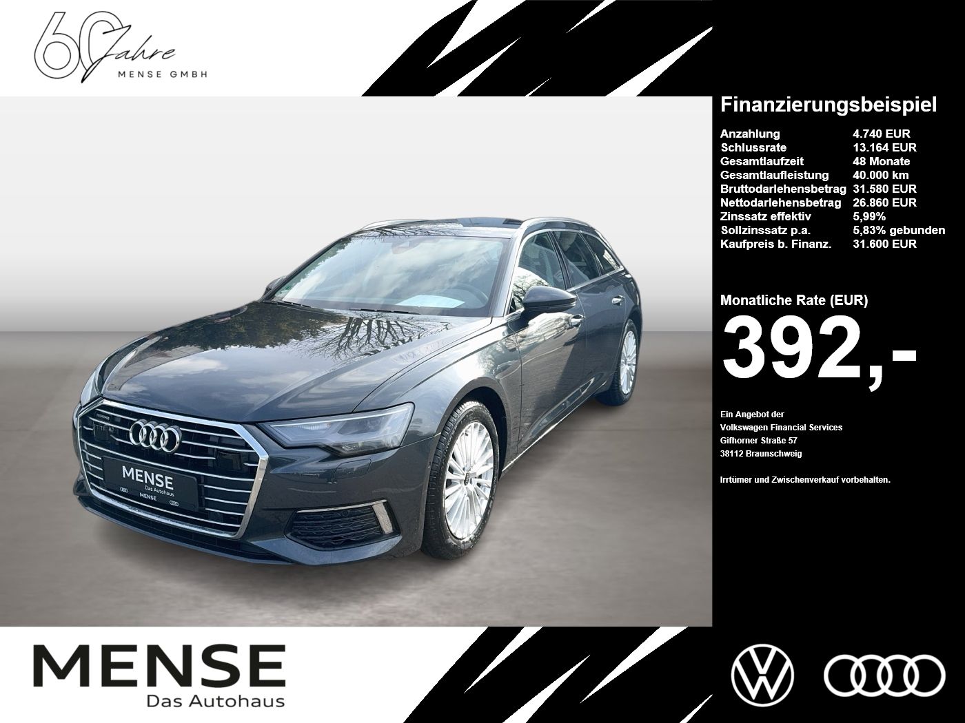 Audi A6 Avant 50 TFSIe Quattro S tronic Design AHK|LM