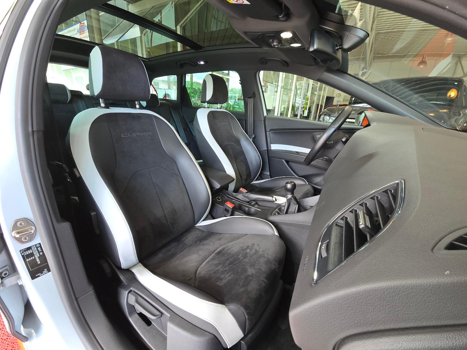 SEAT LEON ST CUPRA 280 ch BVM - SUSPENSIONS ADAPTATIVES DCC - FREINS BREMBO - TOIT OUVRANT PANORAMIQUE