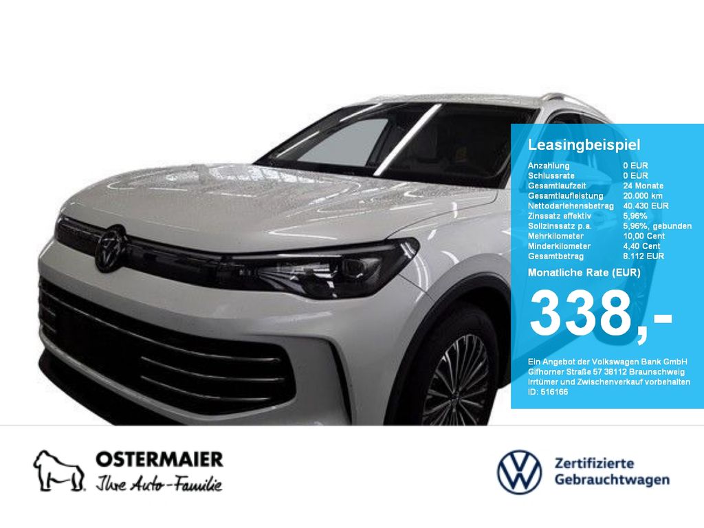 Tiguan ELEGANCE 2.0TDI 150PS DSG ACC.5J-G.AHK.KA