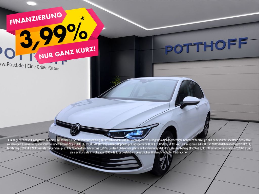 Golf 1.5 TSI ACTIVE STDHZG KAMERA NAVI PDC