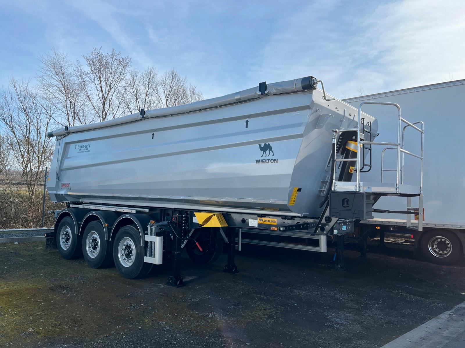 Wielton HARDOX 30m3 Stahlmulde Halfpipe