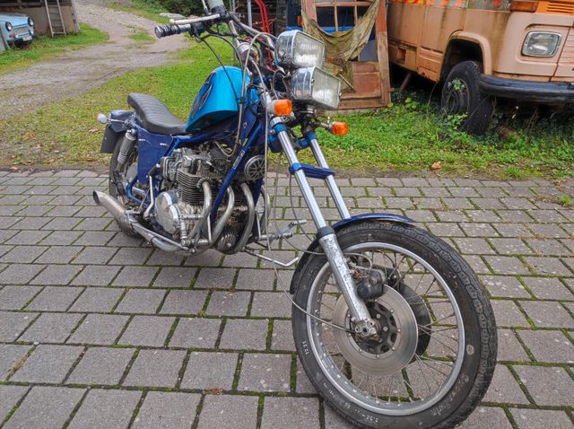 Honda AME H5  CB 500 Chopper Umbau Honda F