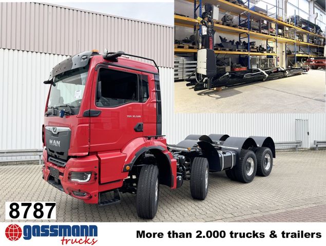 MAN TGS 35.520 8x4 BB CH, PriTarder, Navi