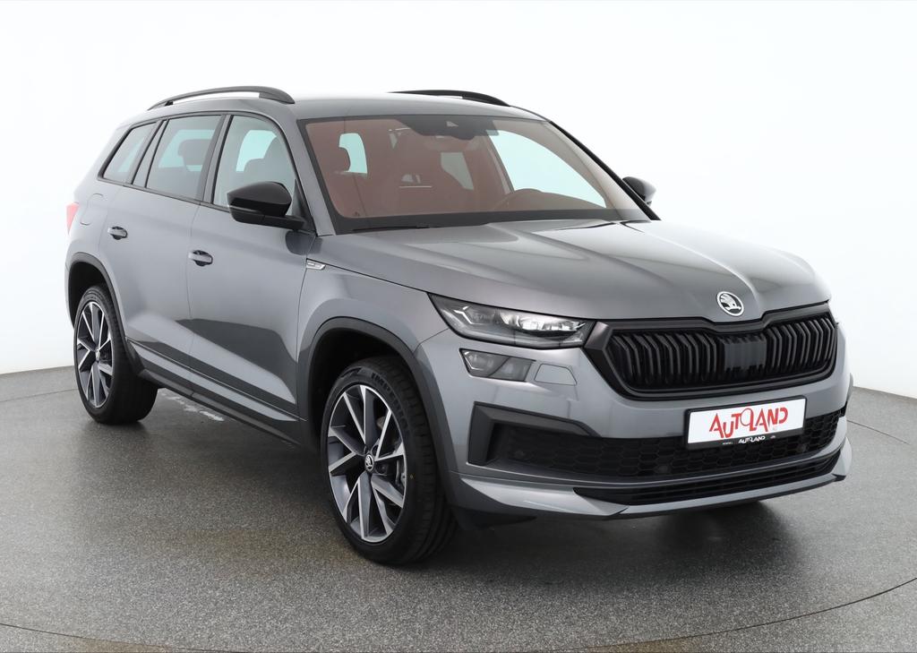 Skoda Kodiaq 2022 г. Серебристый, пробег 59989 км