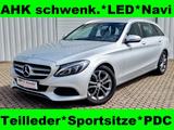 Mercedes-Benz C 180  T Avantgarde*AHK schenk.*LED*Navi - Mercedes-Benz C-Klasse: Avantgarde