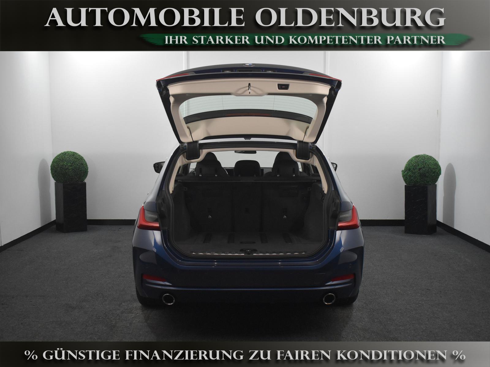 BMW 3 Series d Touring *ACC*AHK*Leder*H&K*Ad.LED*LiveCock, миниатюра 9