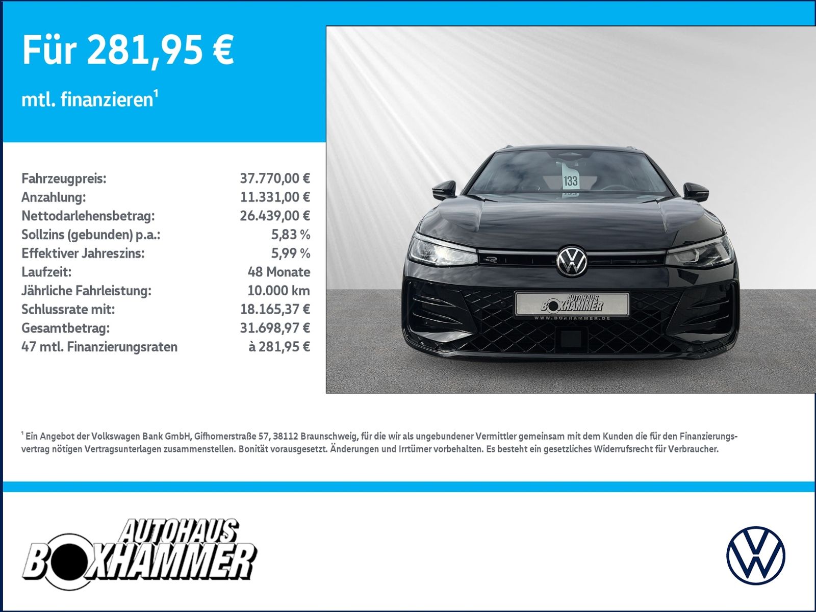 Volkswagen Passat Variant 2,0 TDI DSG R-Line NAVI IQ.LIGHT foto 3