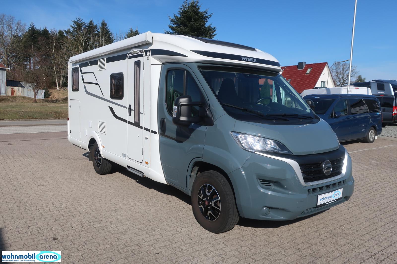 HYMER / ERIBA / HYMERCAR Exsis T 580 Pure Einzelbetten auto. SAT uvm