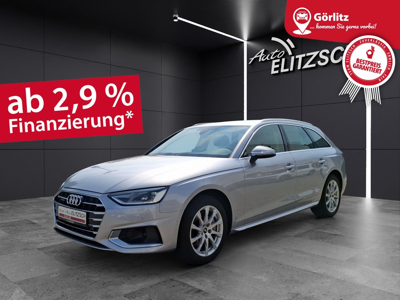 Fahrzeugabbildung Audi A4 Avant 40 TFSI advanced quattro S-tronic SH RF
