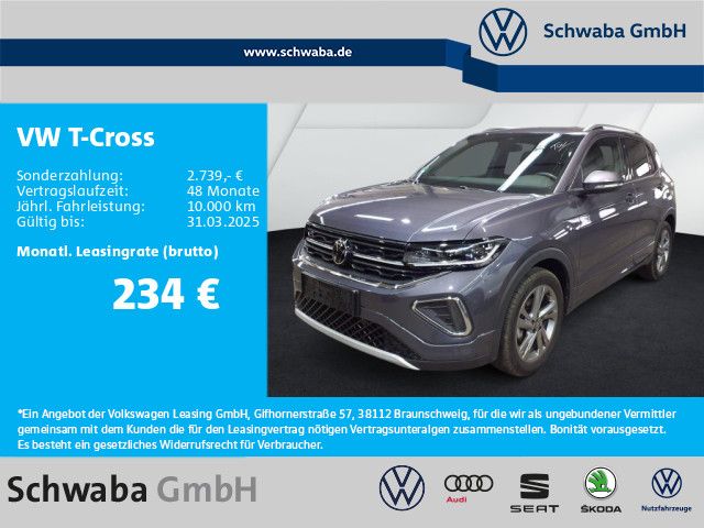 Volkswagen T-Cross R-Line 1.5 TSI DSG *AHK*ACC*NAVI*LED*17"