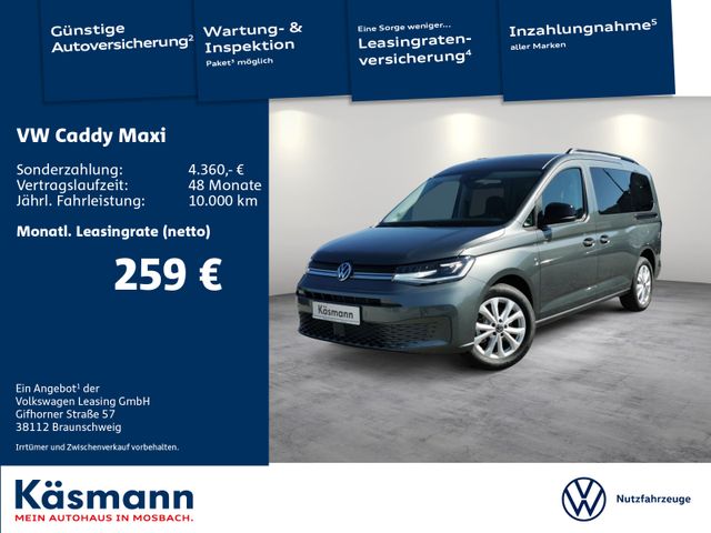 Volkswagen Caddy Maxi 7-Sitzer 1,5l TGI 96kW 6-Gang Bi-Fuel