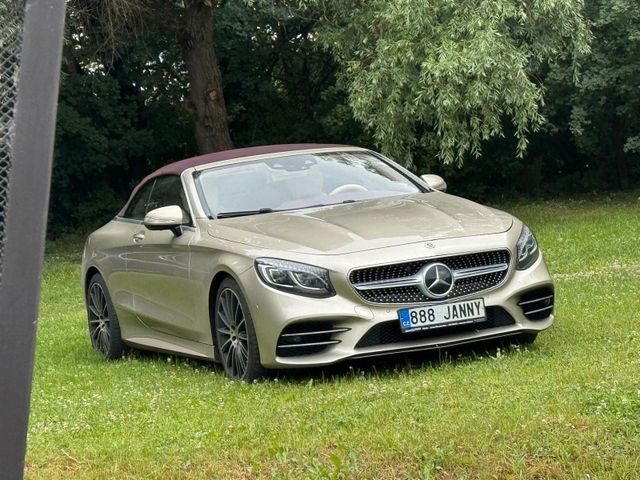 MERCEDES-BENZ S 560 - Cabriolet AMG Swarovski/Head-Up/360°