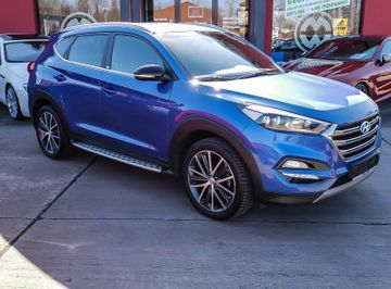 Fahrzeugabbildung Hyundai Tucson 16Turbo 4WD Passion PLUS NAVI LED ANHKPLG