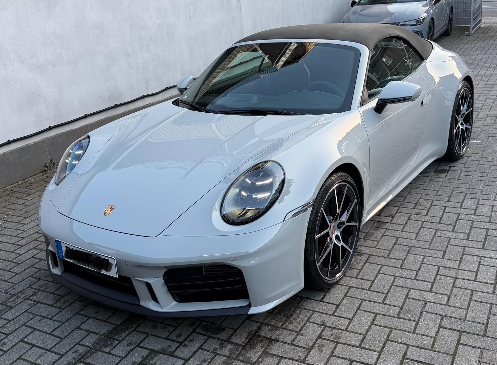 Porsche 911 Carrera Cabriolet Kreide Sport Design Paket