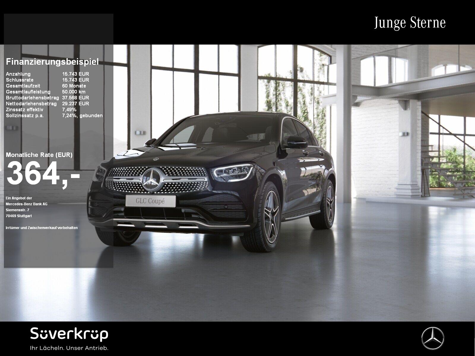 Mercedes-Benz GLC 300 d 4M Coupé // AMG MEMO 360 AHK DISTR PDC