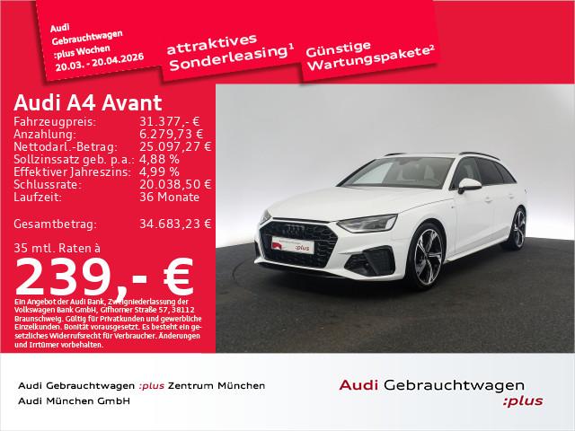 Audi A4 Avant 35 TFSI S tronic S line Pano/AHK