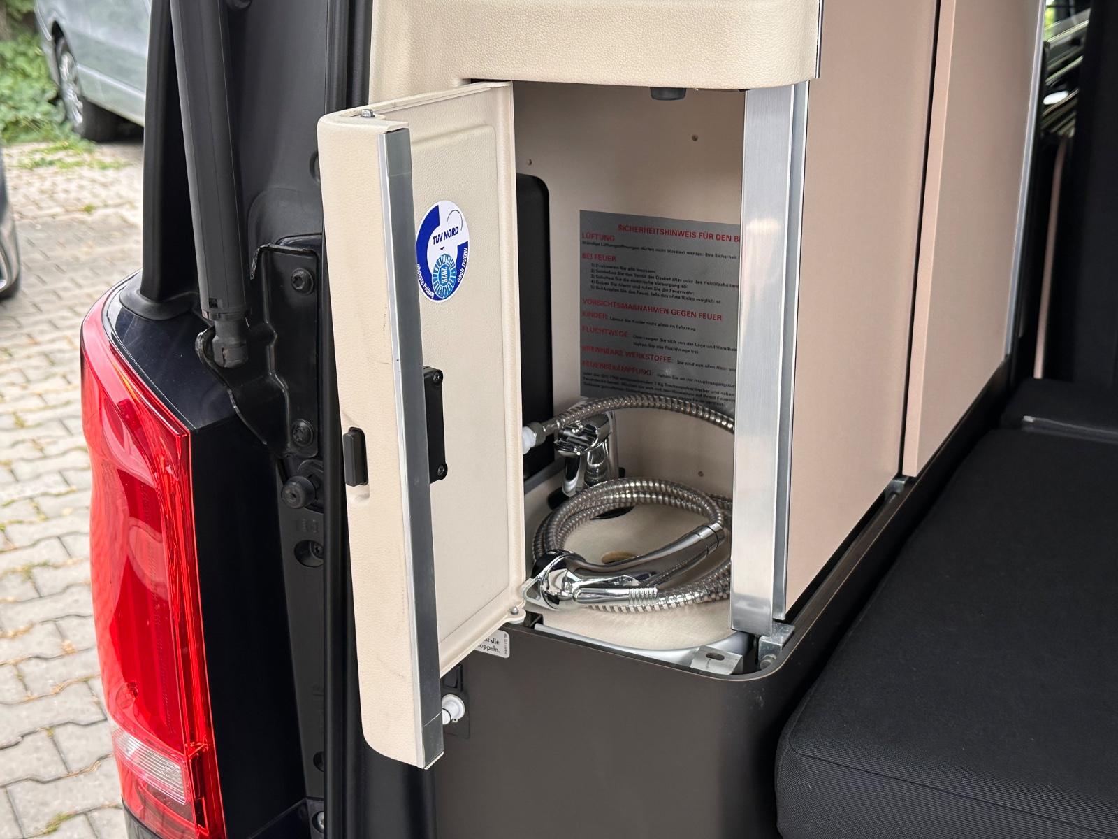 MERCEDES-BENZ V 250  MARCO POLO / CUISINE DOUCHE EAUVENT  | 190 ch | BVA | ATTELAGE | HAYON ÉLECTRIQUE | VOLANT CUIR