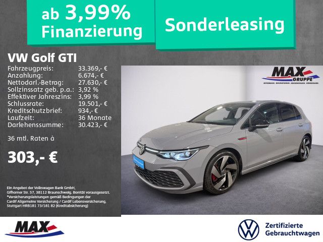 Volkswagen Golf VIII GTI 2.0 TSI DSG IQLIGHT+AHK+NAV+KAMERA