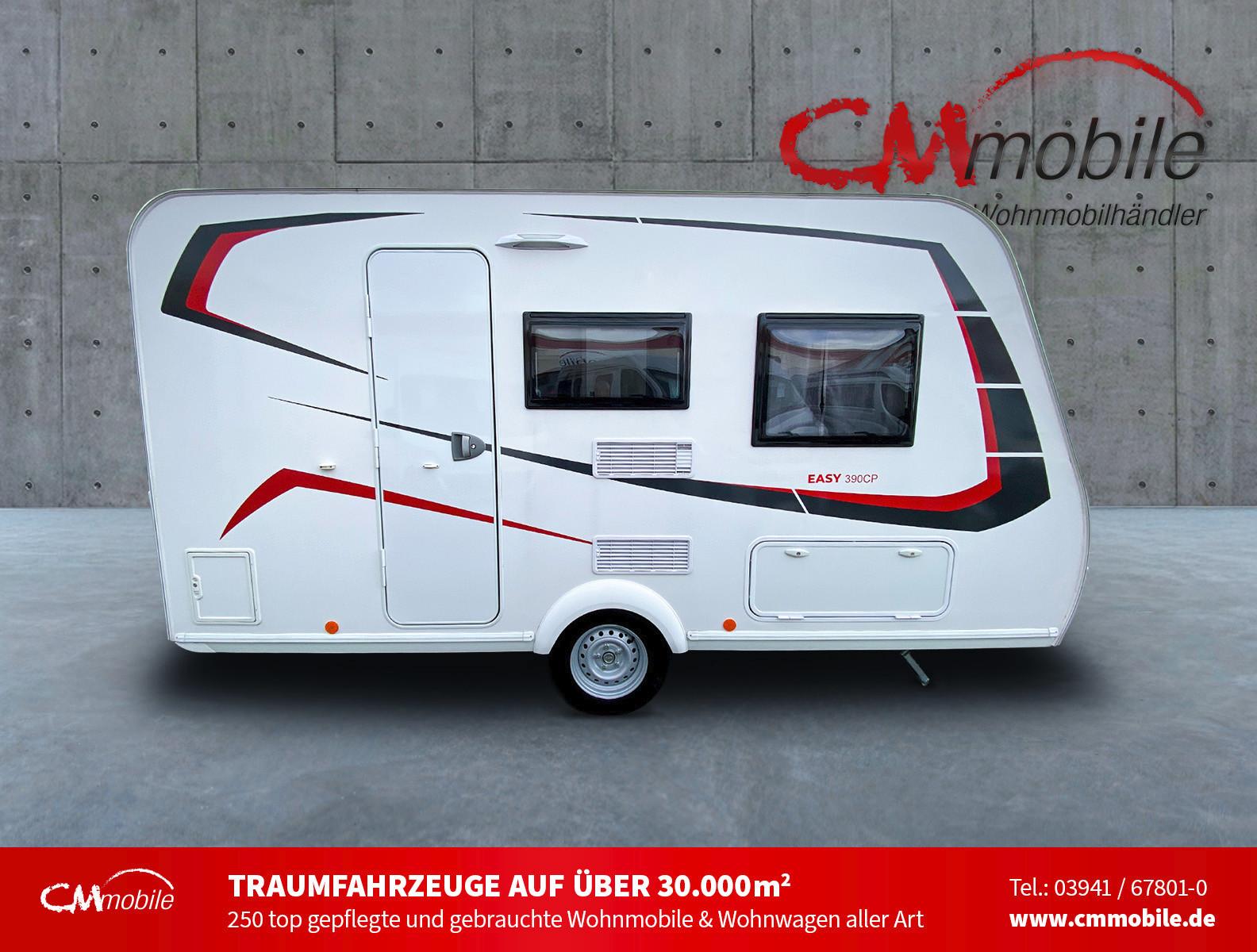 Sterckeman Easy 390 CP - Festbett - 4er Sitzgruppe -