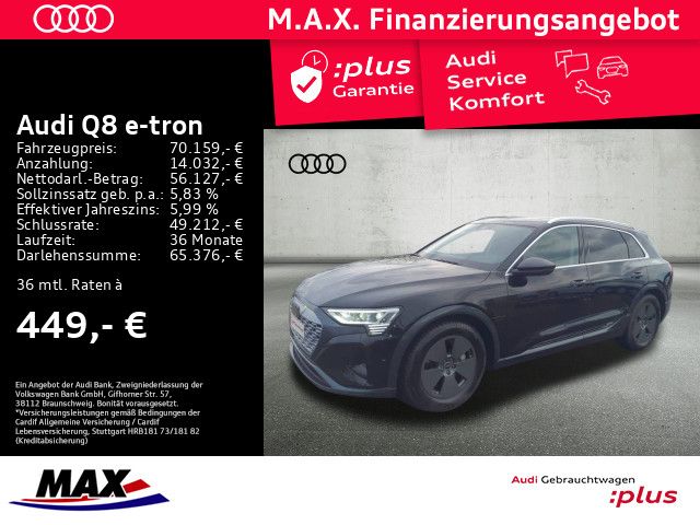 Audi Q8 e-tron 55 QUATT ADVANCED MATRIX+LUFT+PANO+NAV