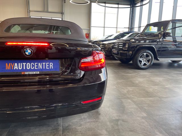 BMW 218 d Cabrio Sport Line *AHK*SHZ*Klima*Navi*